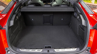 Review – Peugeot E-408 – boot space