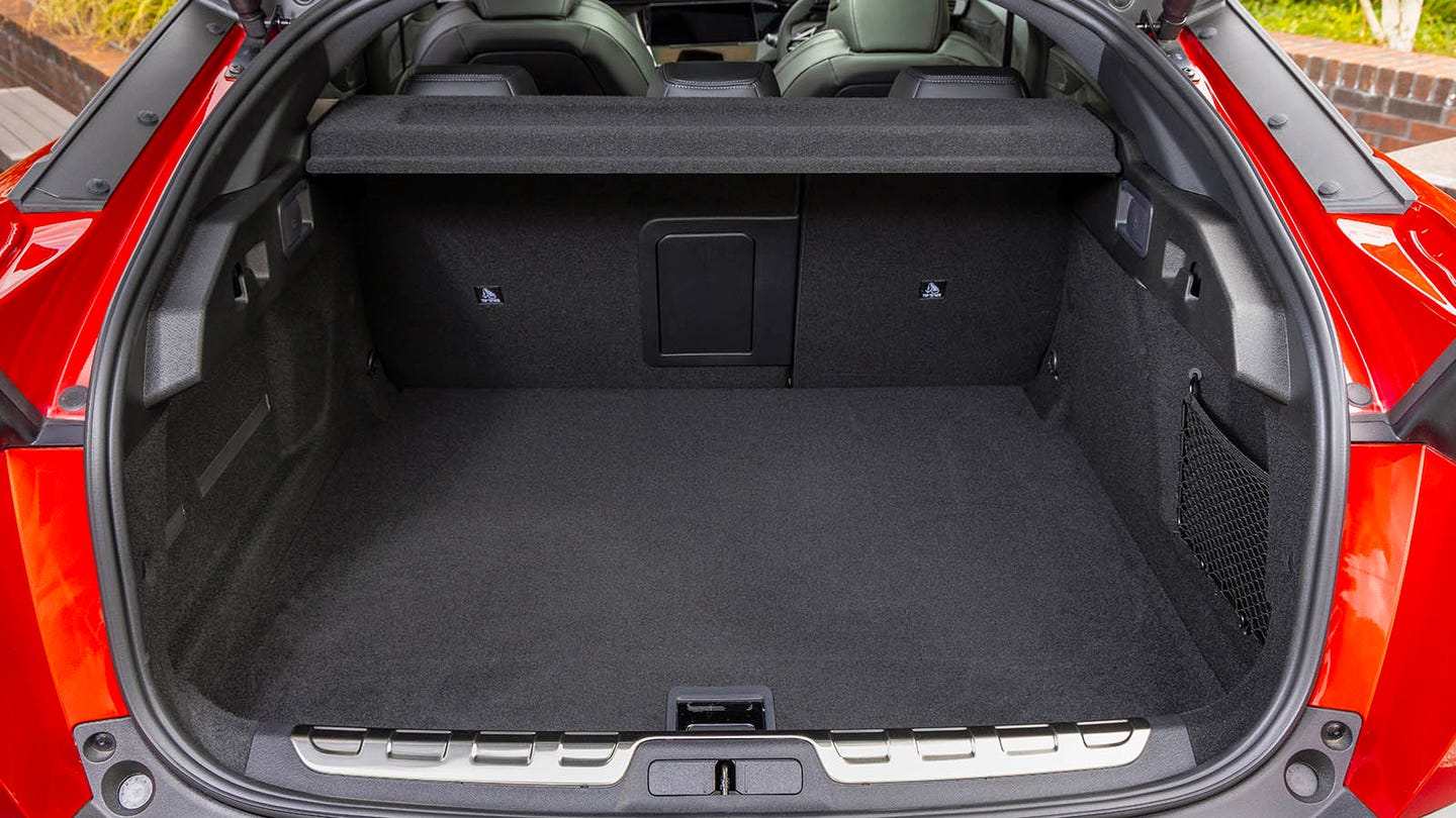 Review – Peugeot E-408 – boot space