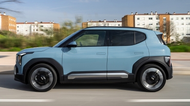 Kia EV2 driving side view