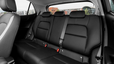 Kia Picanto rear seats