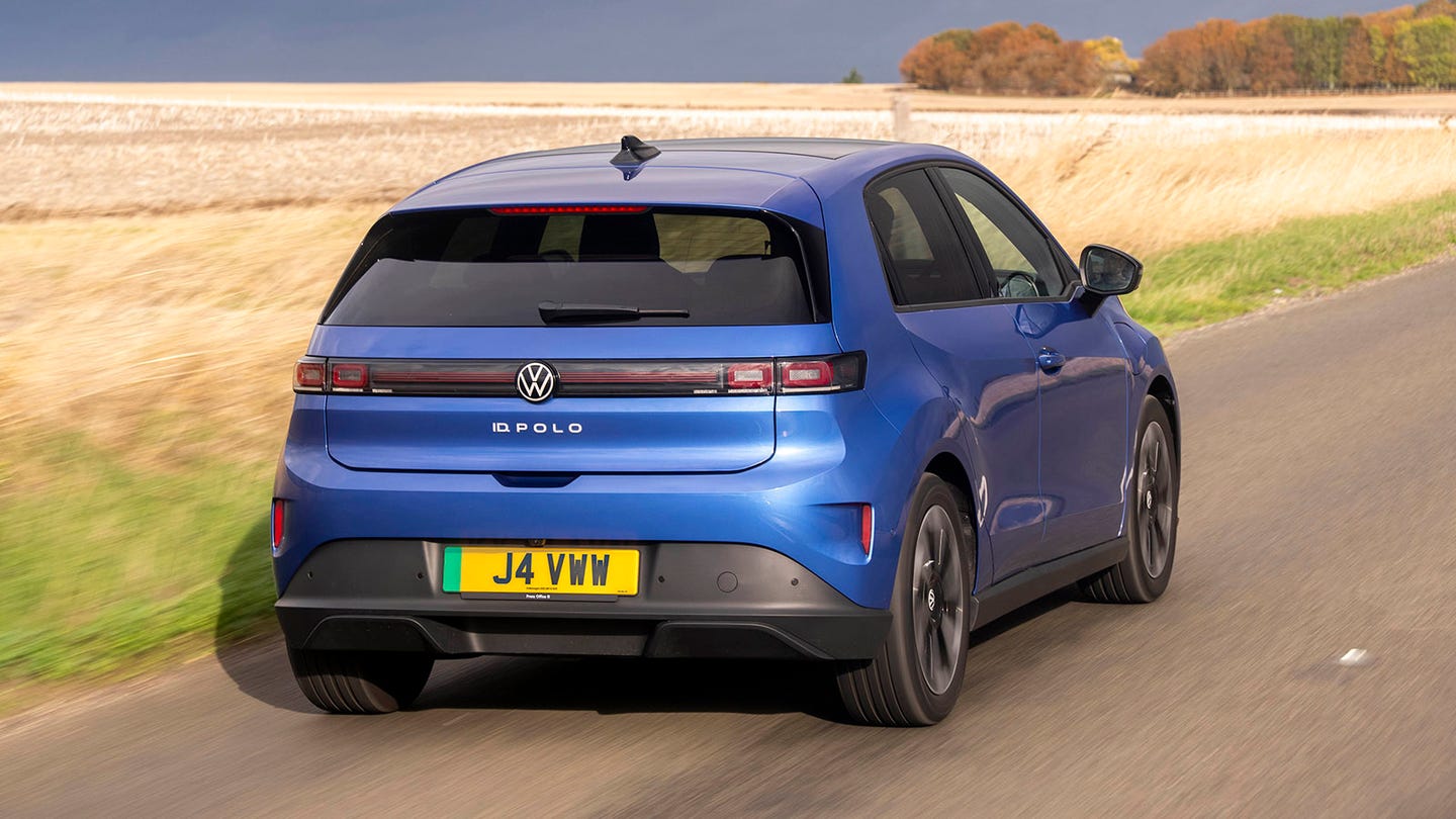 Volkswagen ID. Polo review – rear three quarter