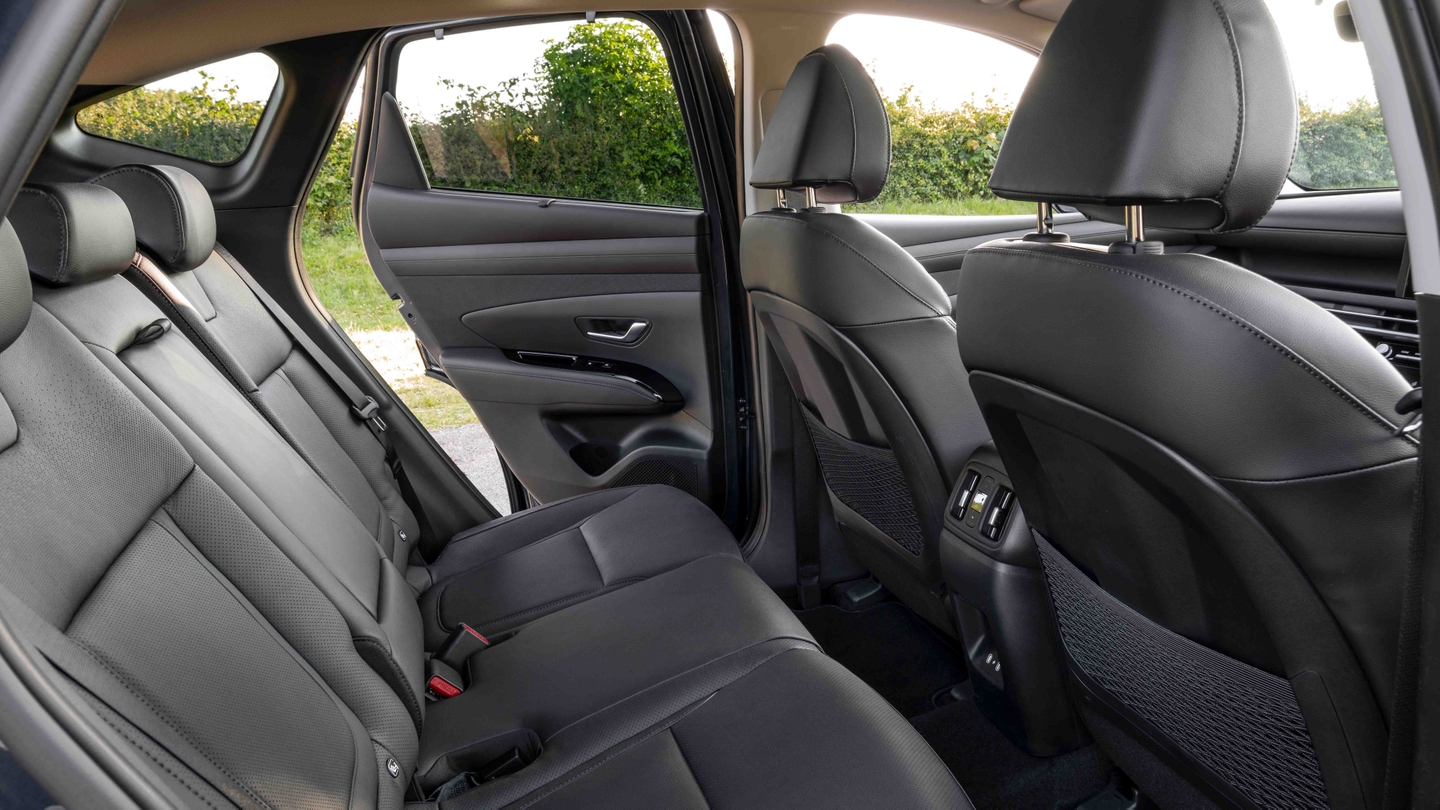 Hyundai Tucson review rear seats