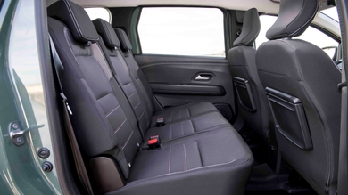 Dacia Jogger middle row seats