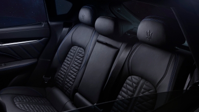 Maserati Levante GT Hybrid review rear seats