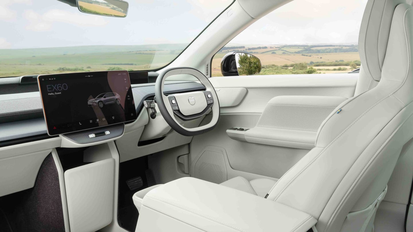 Volvo EX60 interior