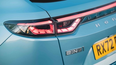 Honda e:Ny1 tail-light and badge