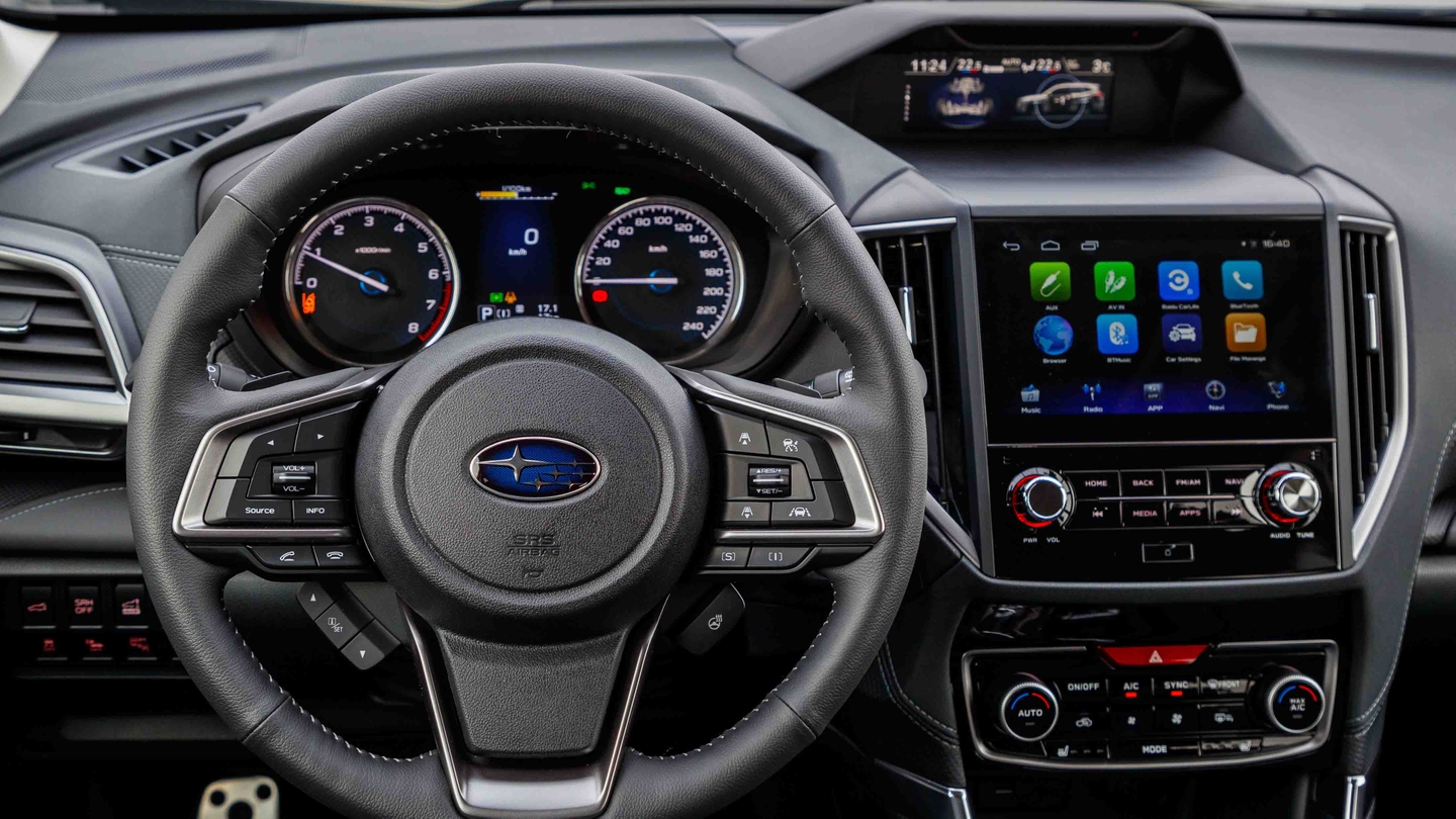 Subaru Forester interior close-up