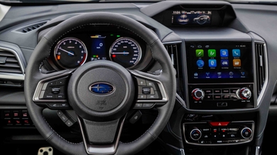 Subaru Forester interior close-up