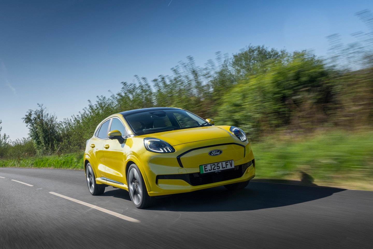 ford puma gen e driving low