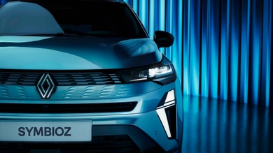 Renault Symbioz front detail view