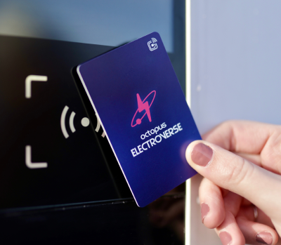 Octopus electrocard in use