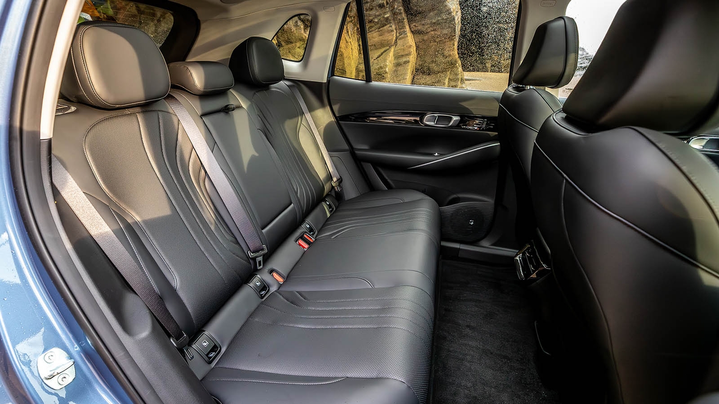 Geely Starray EM-i review – rear seats