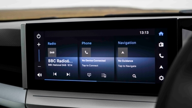 Vauxhall Frontera touchscreen