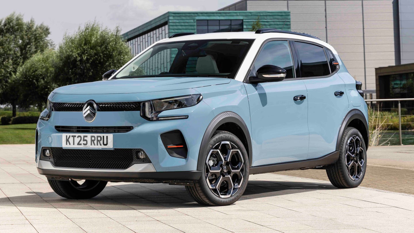 New Citroen C3 front/side view
