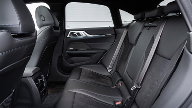 BMW i4 review rear seats