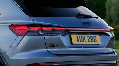 Audi Q4 rear end detail