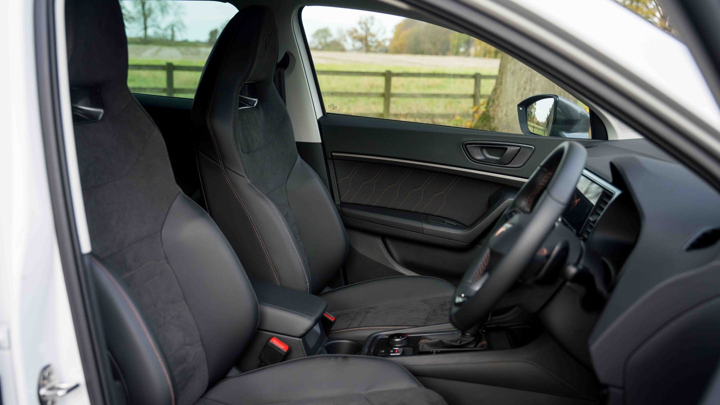 Cupra Ateca front seats