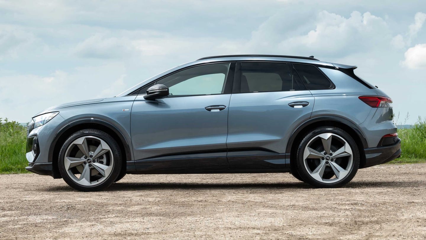Audi Q4 side view