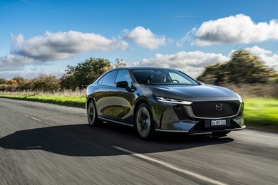 Mazda 6e front driving