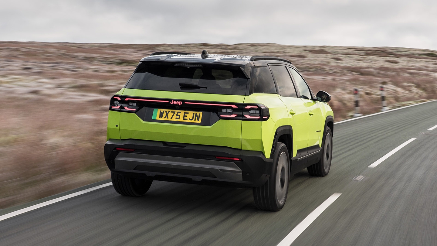Review – Jeep Compass – rear three quarter
