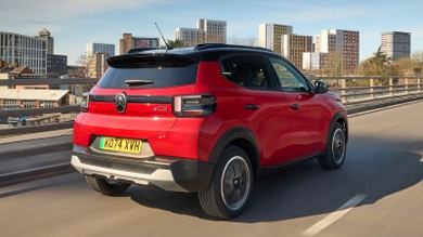 Citroen e-C3 review – rear three quarter