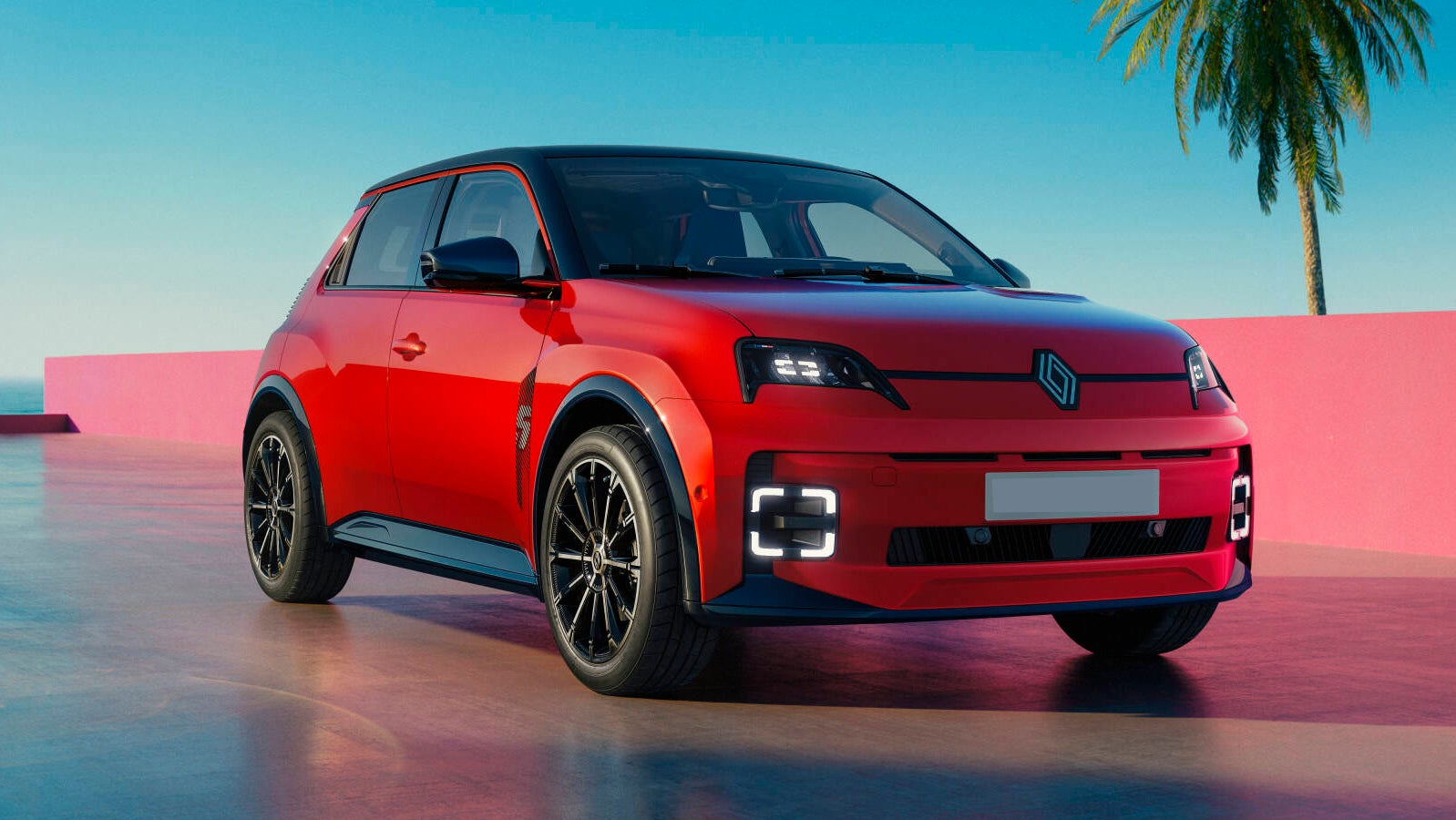 2026 Renault 5 in red