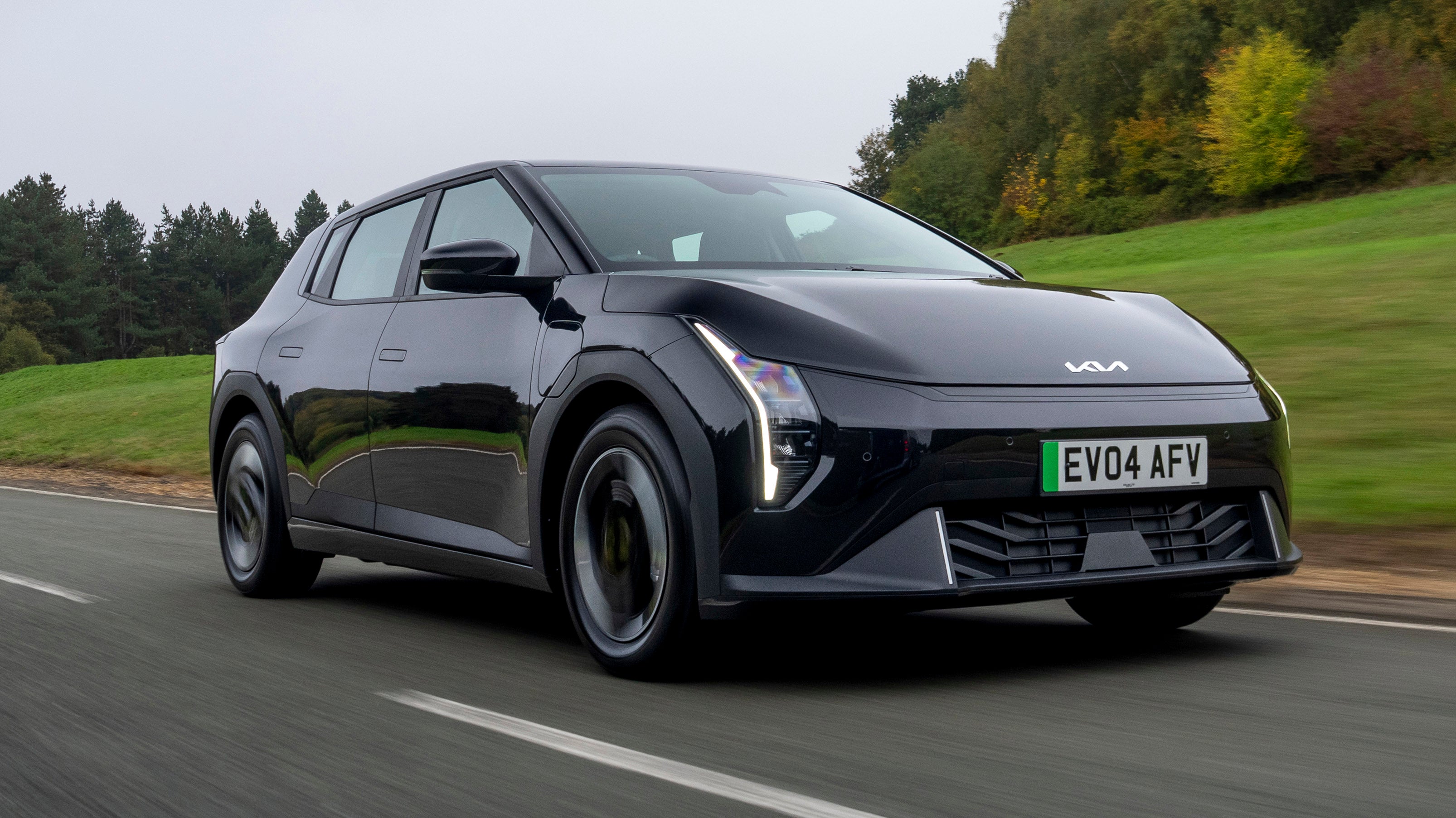 2026 Kia EV4 driving