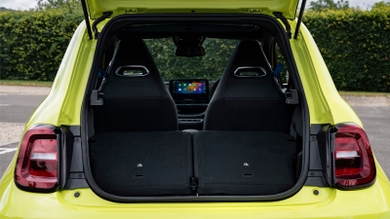 Abarth 500e review – boot space