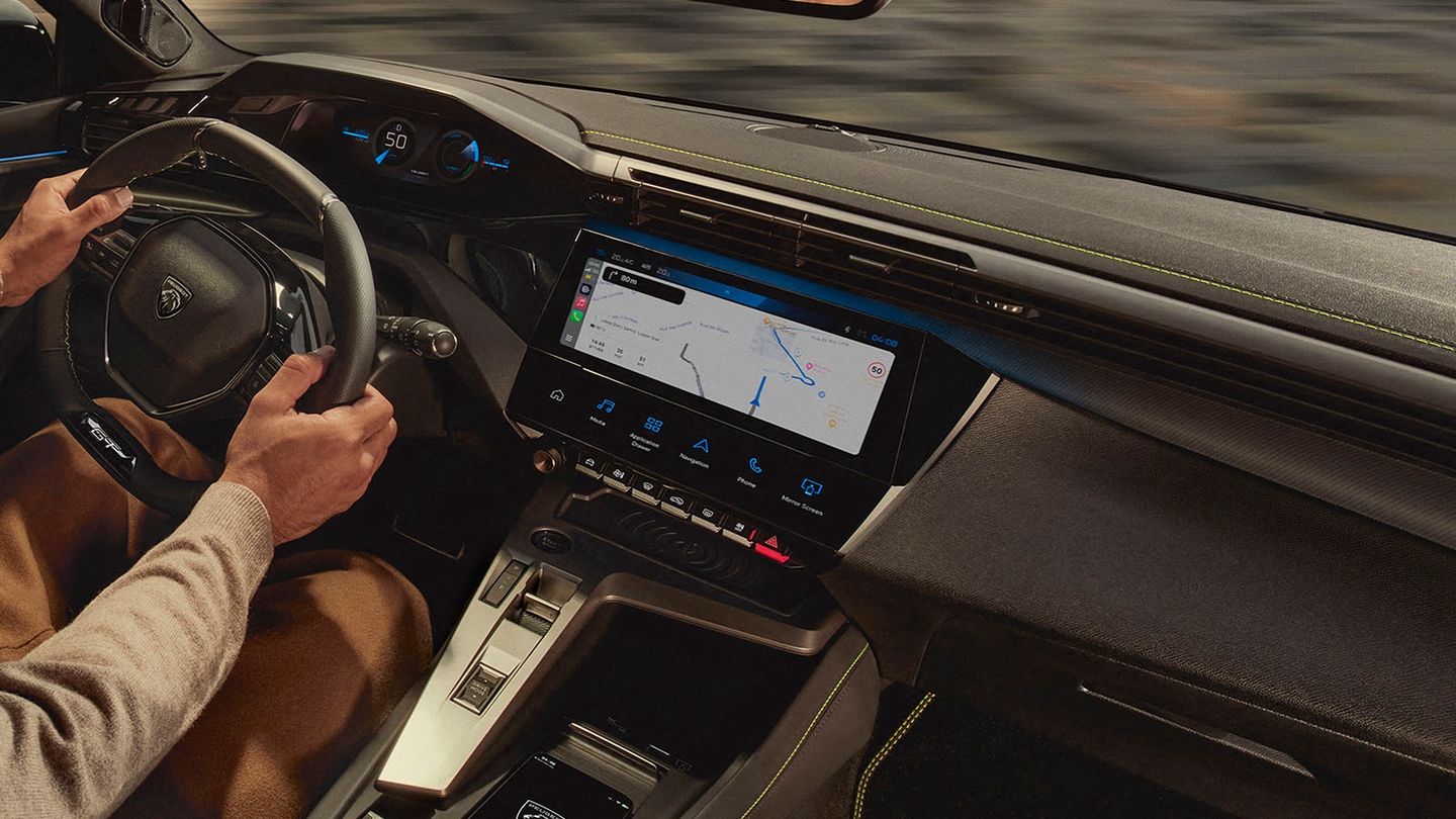 Review – Peugeot E-408 – infotainment system