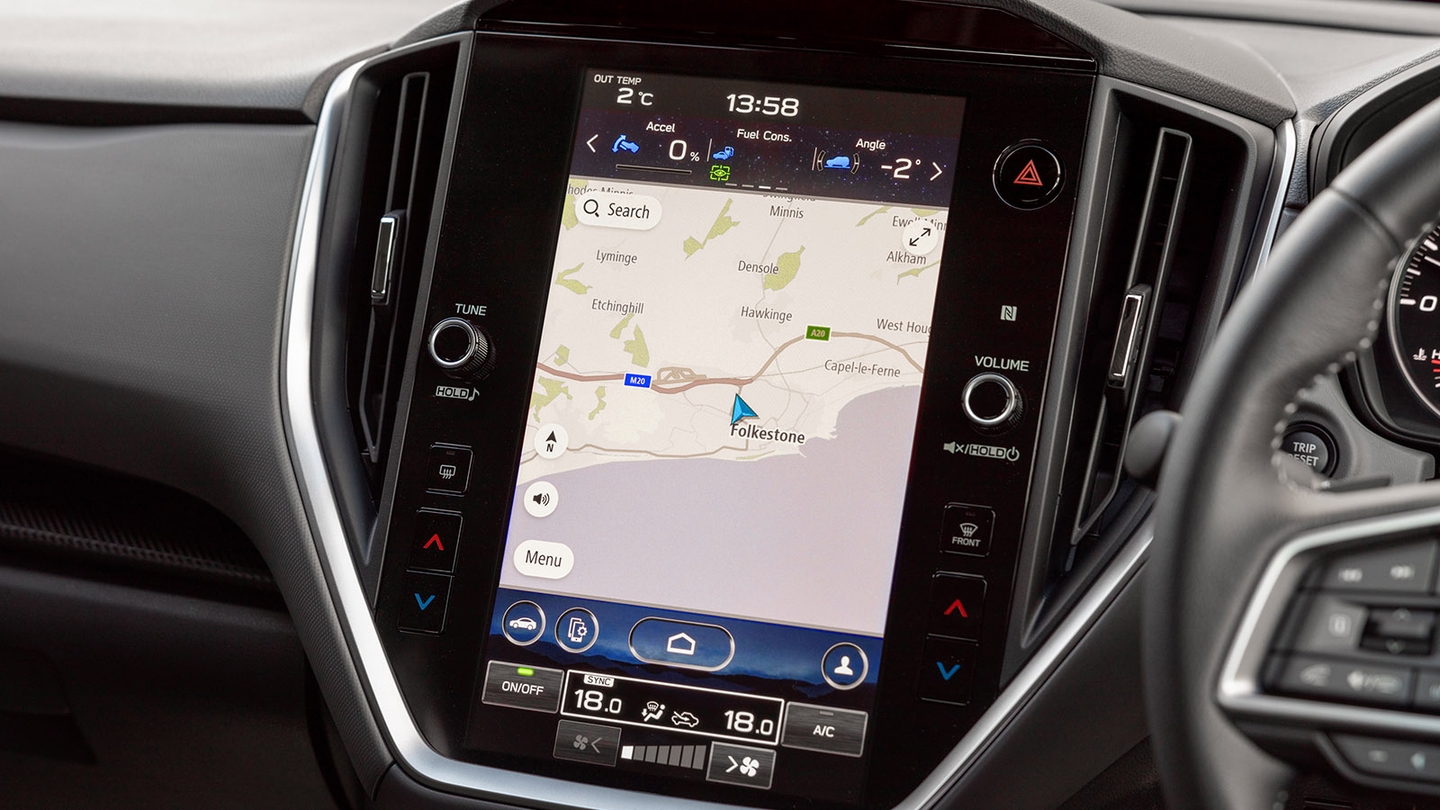 Review – Subaru Crosstrek – infotainment system