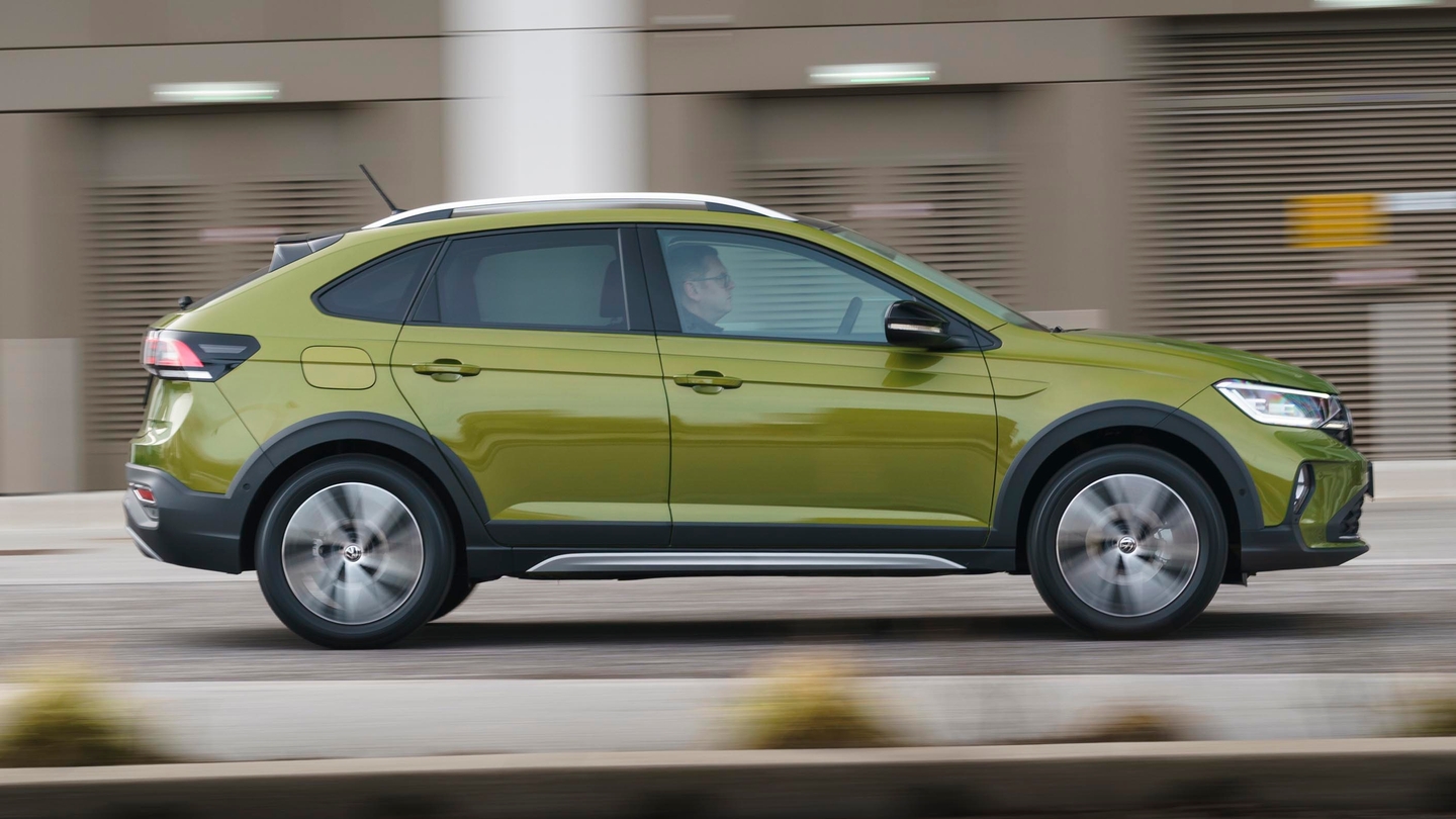 Volkswagen Taigo driving side view