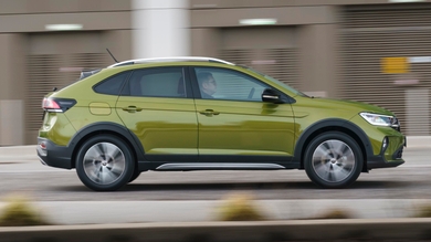 Volkswagen Taigo driving side view