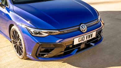 VW Golf R headlight