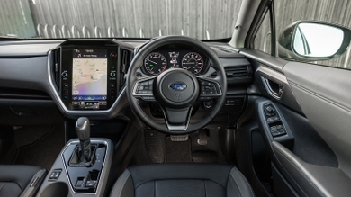 Review – Subaru Crosstrek – interior