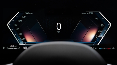 BMW X1 review driver's dials