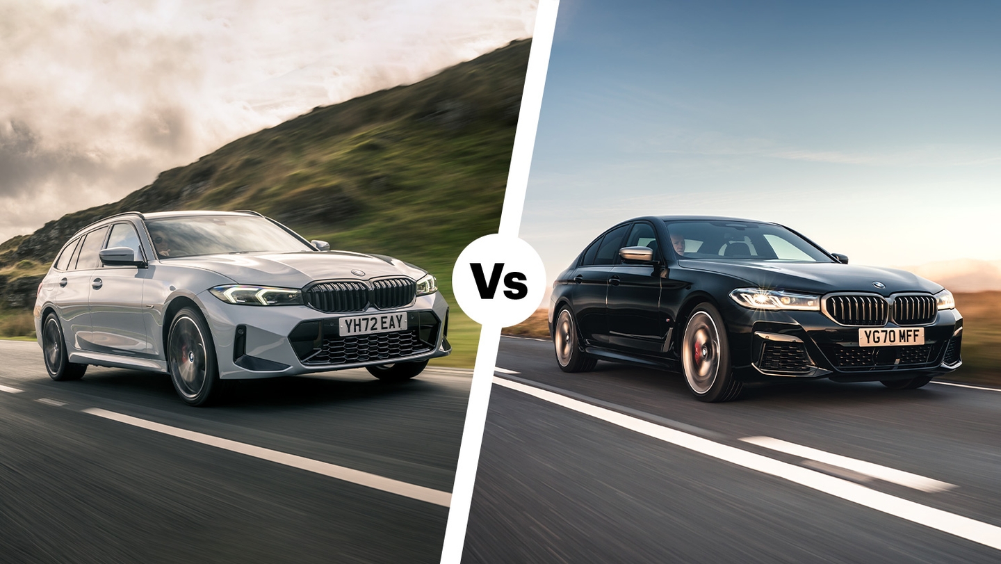 BMW 3 series vs BMW 5 series