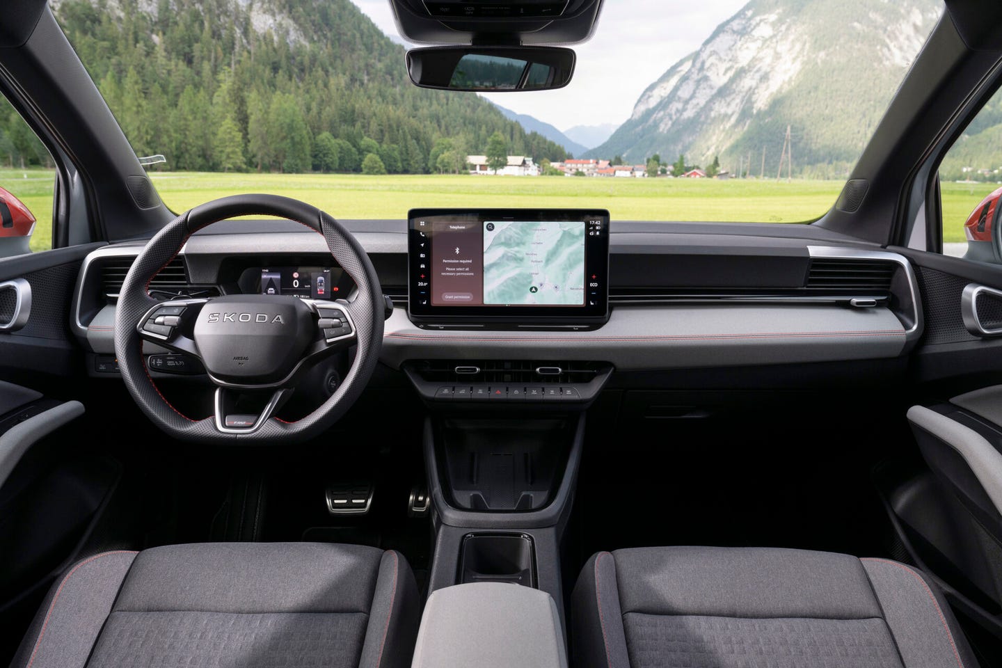 Skoda Epiq  dash wide
