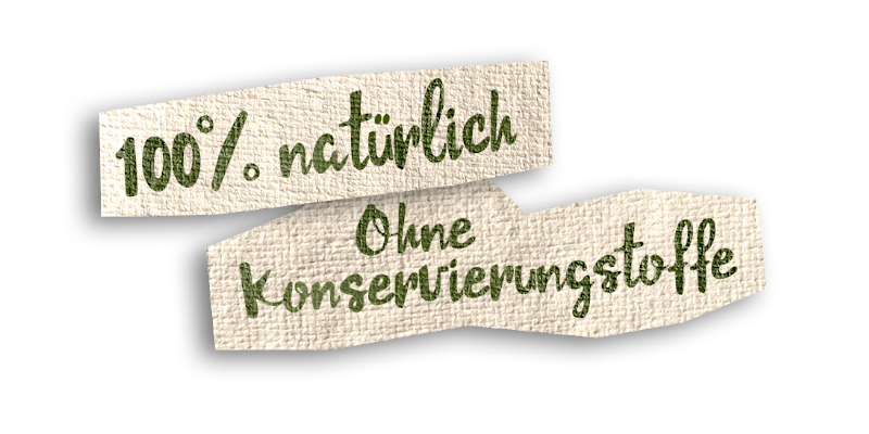 100% Natürlich