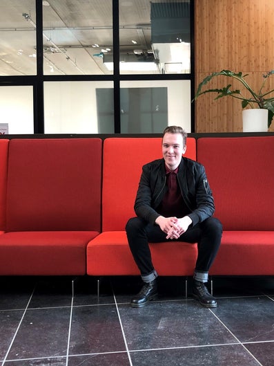 Mike van Bilzem, student master Educatie in de Taal- en Cultuurwetenschappen