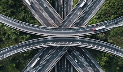 Junction of highways