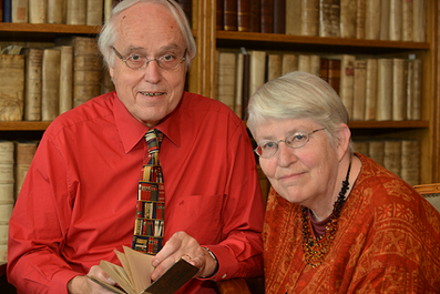 In 2012 schonk het echtpaar prof. dr. Ferenc Postma en dr. Margriet Gosker hun privébibliotheek aan de VU.