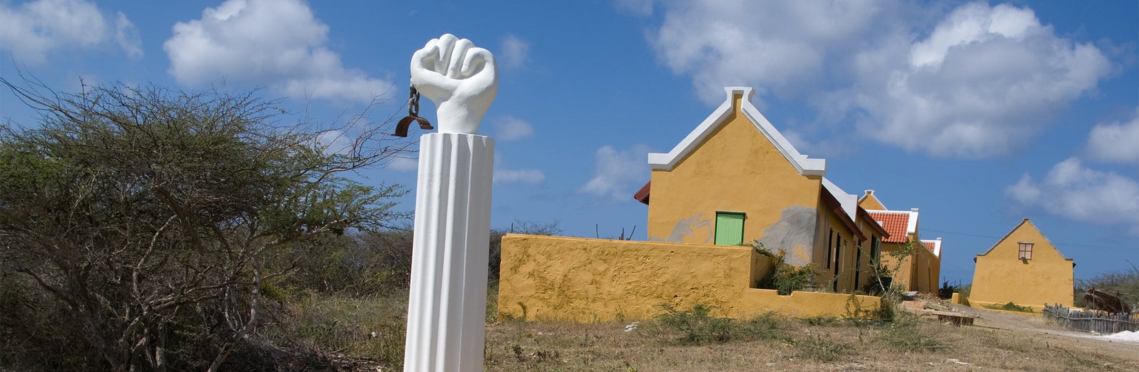 Monument to the slave revolt in Curaçao