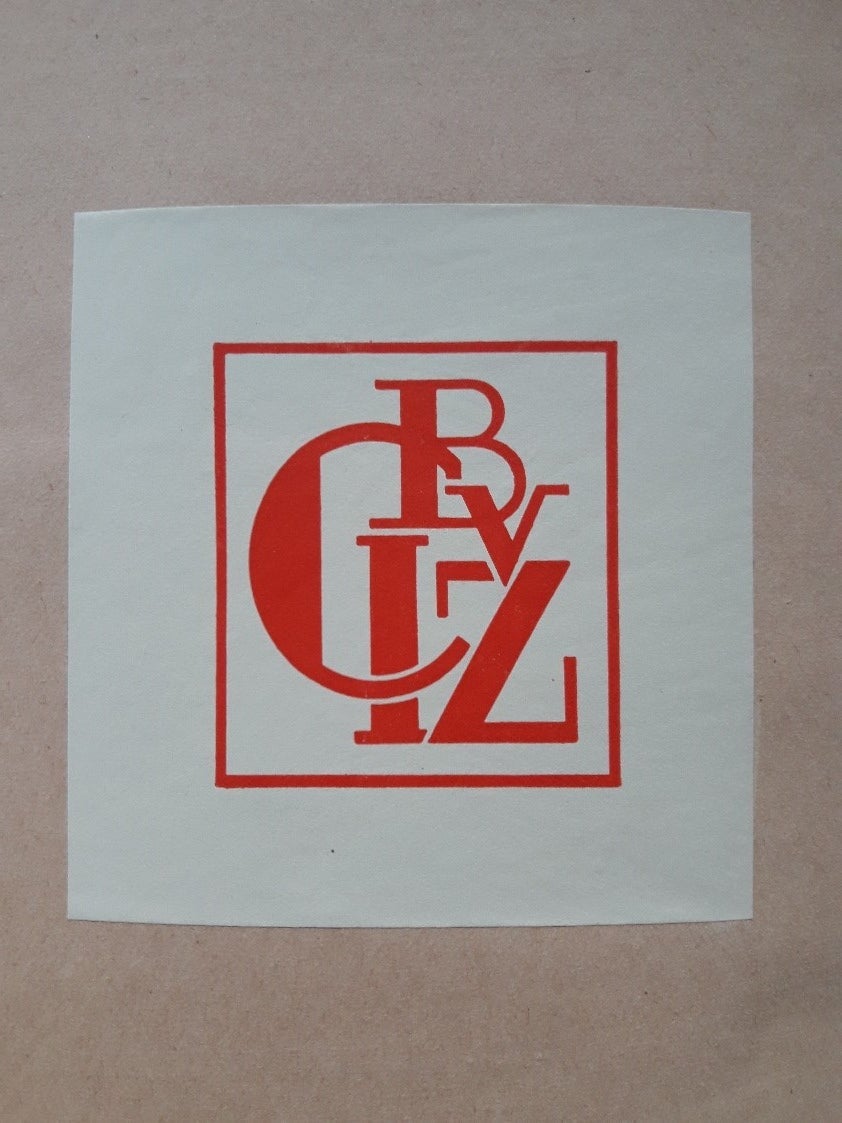Ex libris van de Centraal Bond voor Inwendige Zending in Hermann Peters, Hoe kom ik tot geloofszekerheid? Amerongen, z.j.