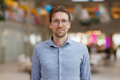 A photograph of Dennis van den Berg