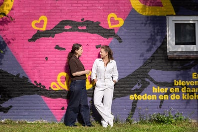 Tessa and Geertje
