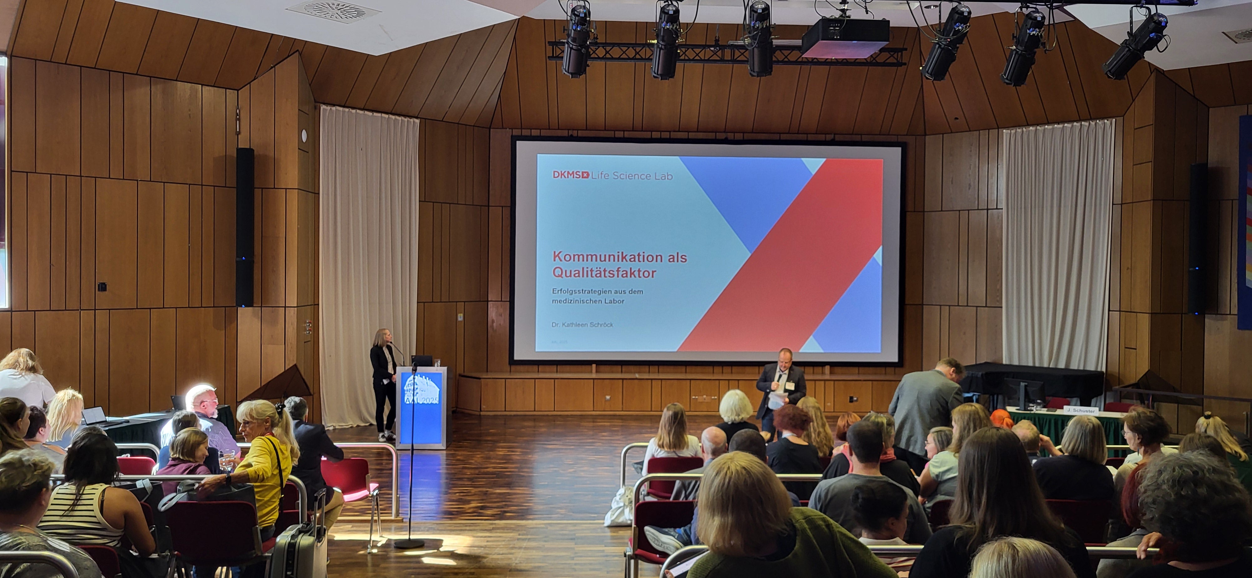 DKMS at AAL - Communication as a Quality Factor