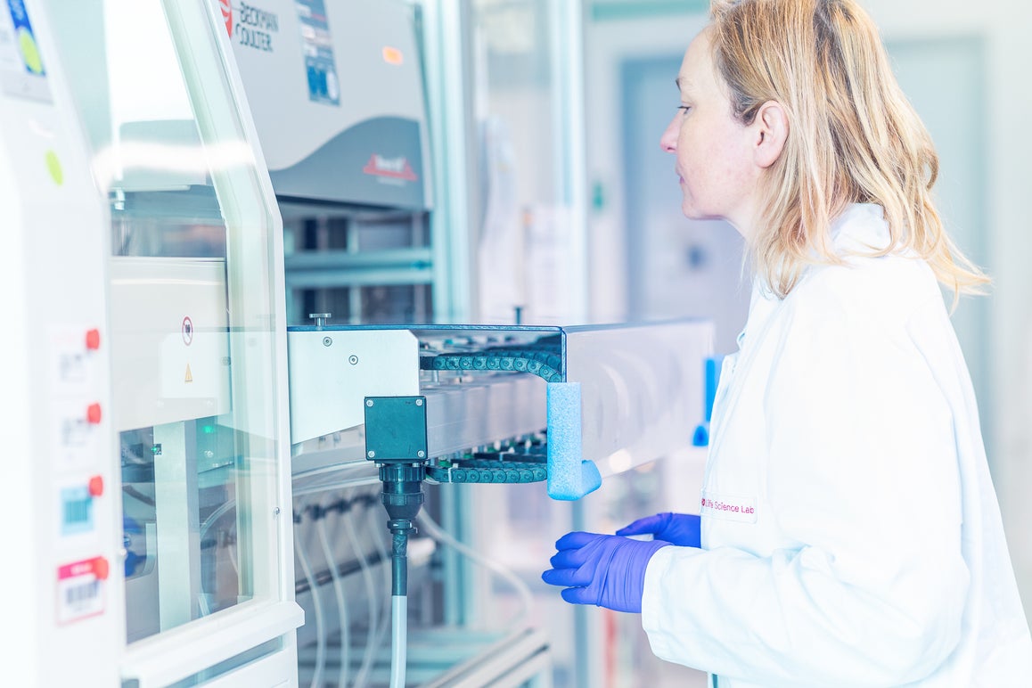 Laboratory management - High throughput lab