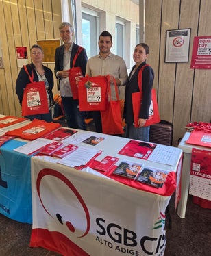 SGBCISL, AGBCGIL und UIL im Krankenhaus Bozen