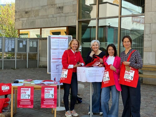 Nals - v. l.: Angelika Ebner Kollmann, Monica Hoffer, Tanja Rainer und Eva-Maria Kröss