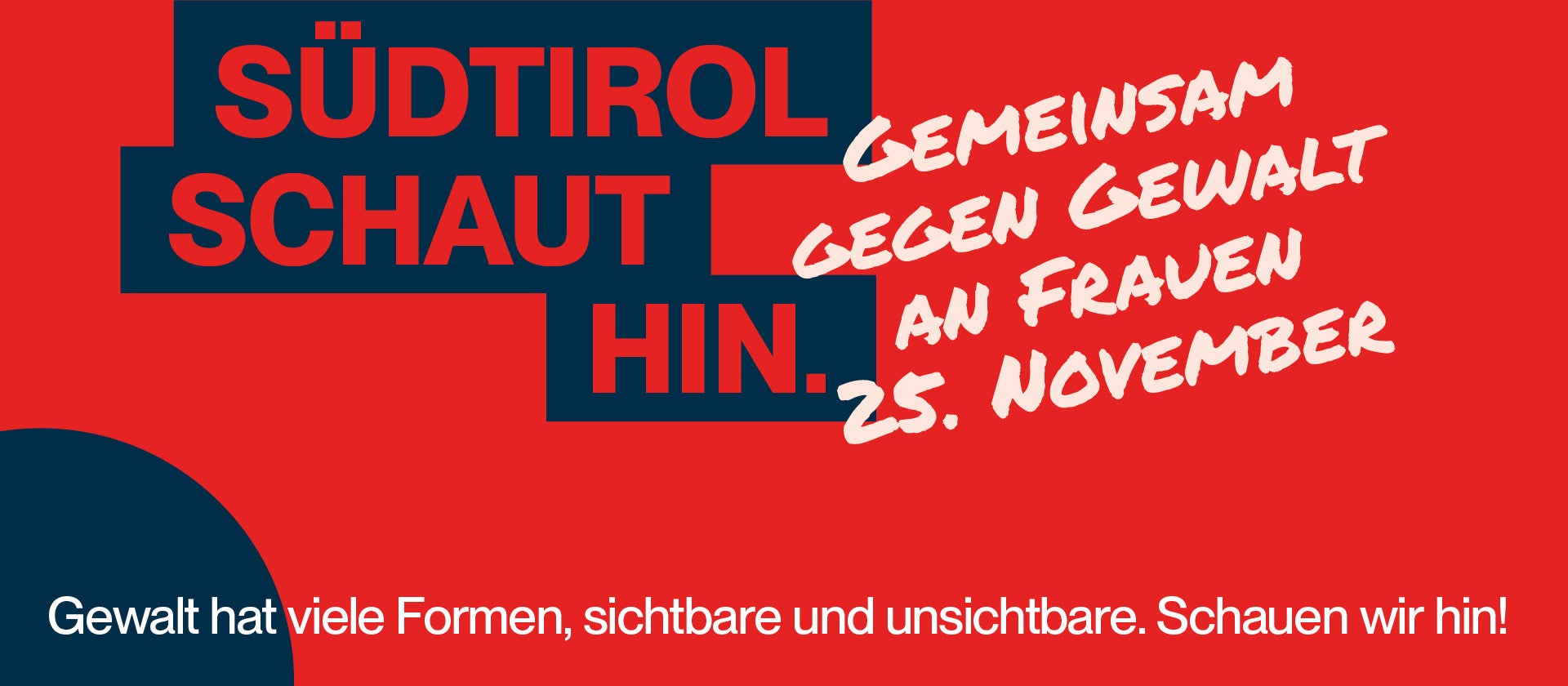 Südtirol schaut hin - Querformat